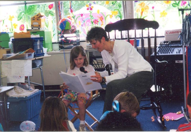 Julie and Mrs. Irvin BY SHERRI PELLETIER